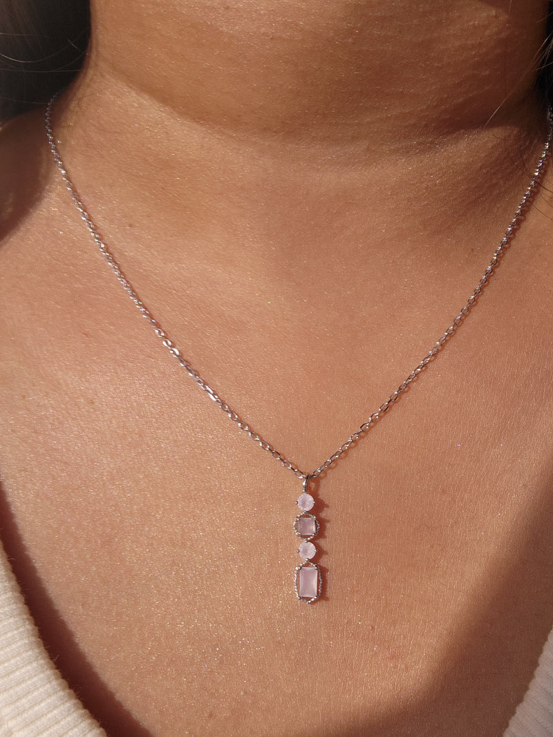 Aurora Rose Chain - Silver
