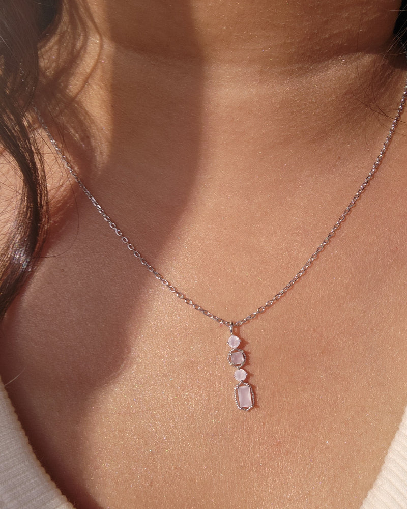 Aurora Rose Chain - Silver