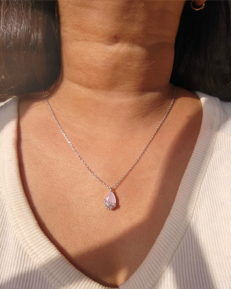 Water Blossom Chain - Silver