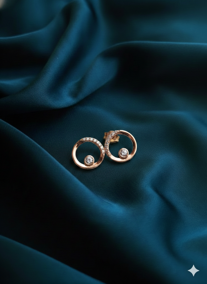 The Elara Loop Earrings - RG