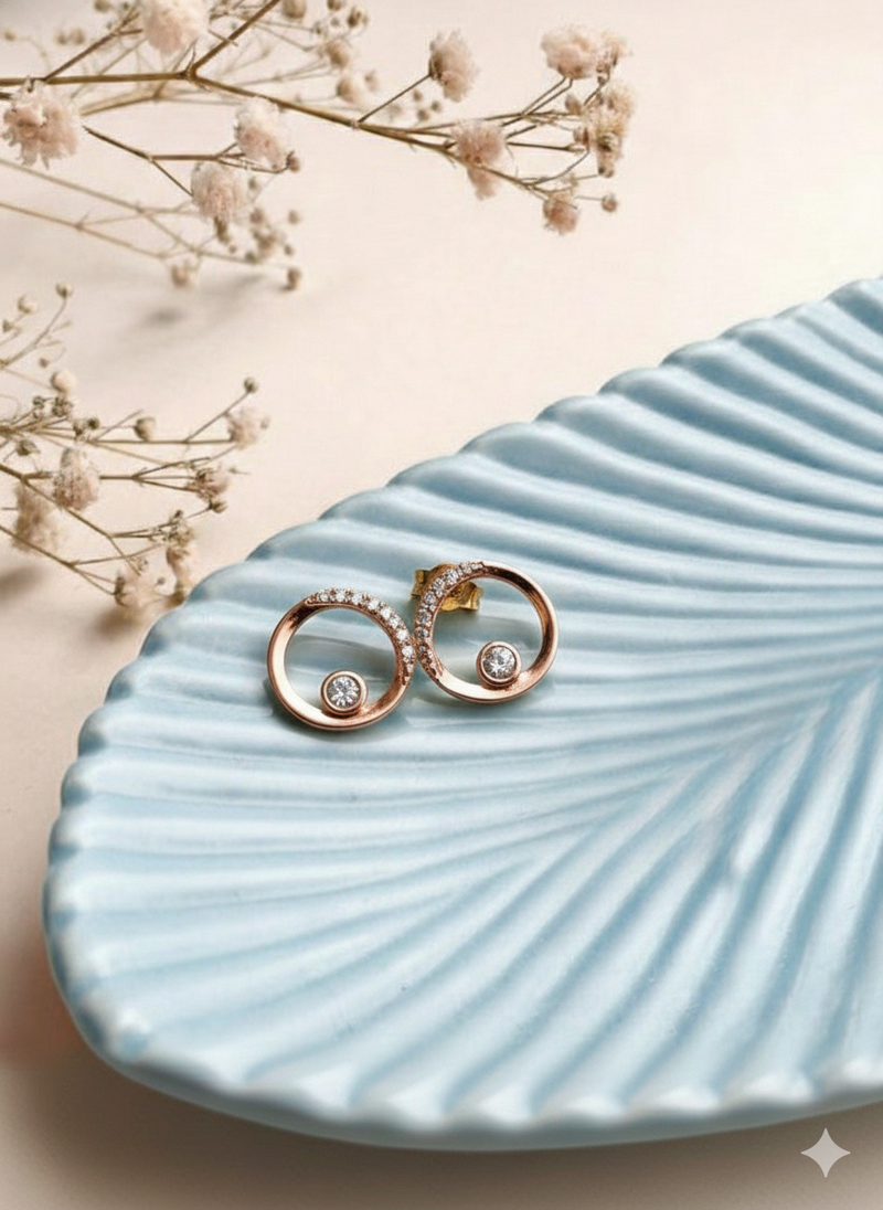 The Elara Loop Earrings - RG