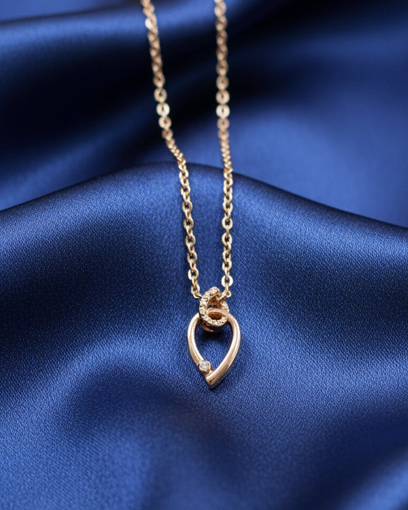 Artemis Love Chain - Rose gold