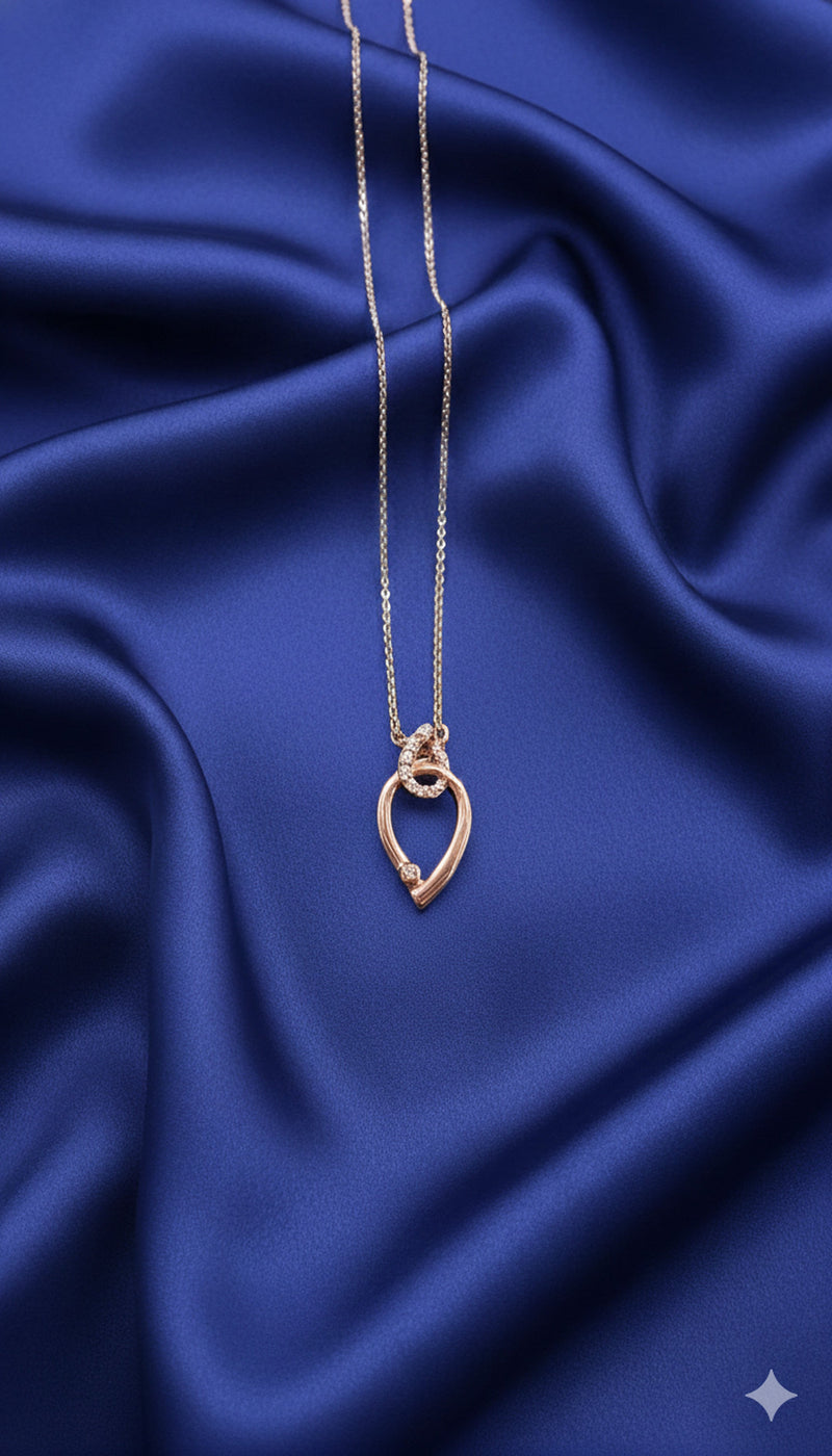 Artemis Love Chain - Rose gold