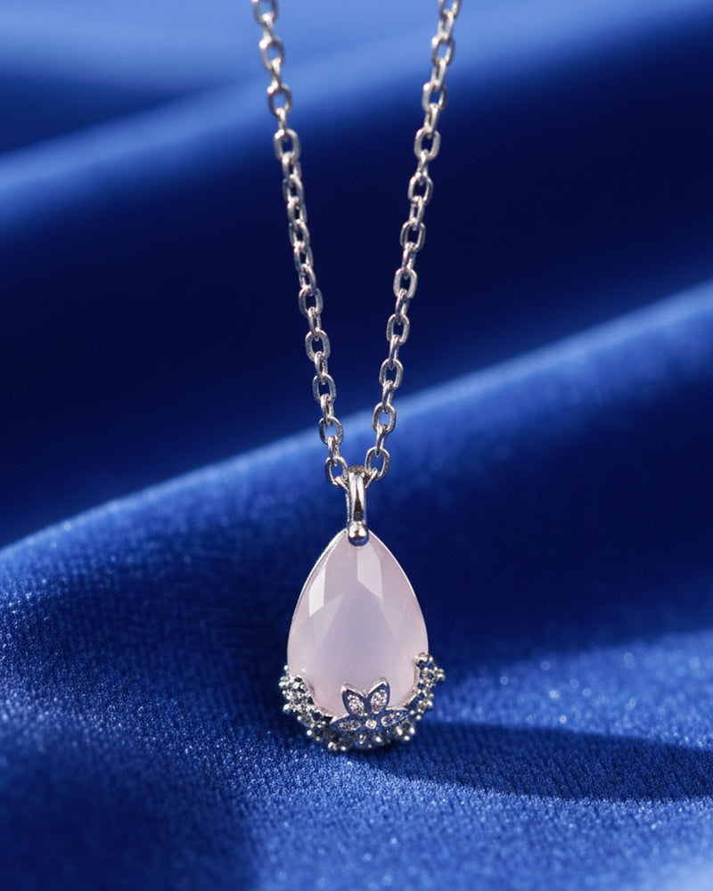 Water Blossom Chain - Silver