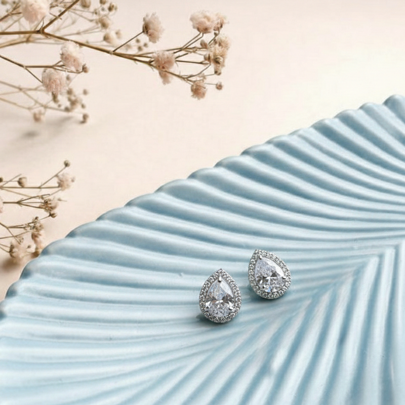 The Celina Halo Studs