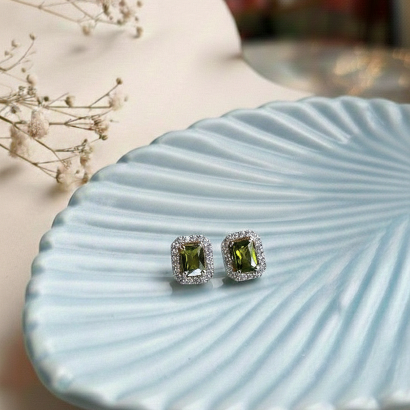 The Jade Aura Studs