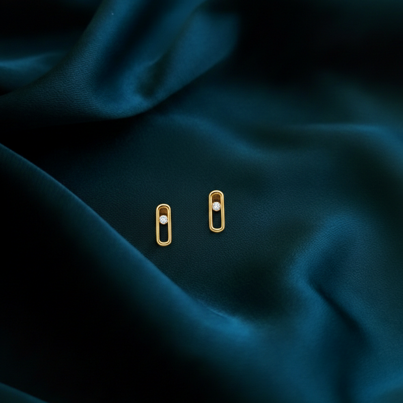 The Toggle Studs Gold