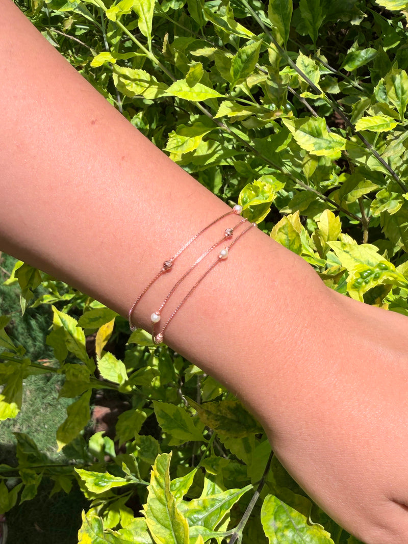Trimukt Pearl- Rose Gold