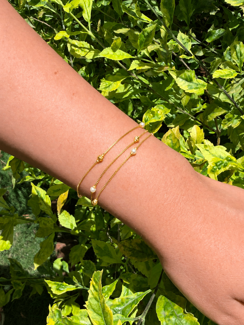 Trimukt Pearl - Yellow Gold